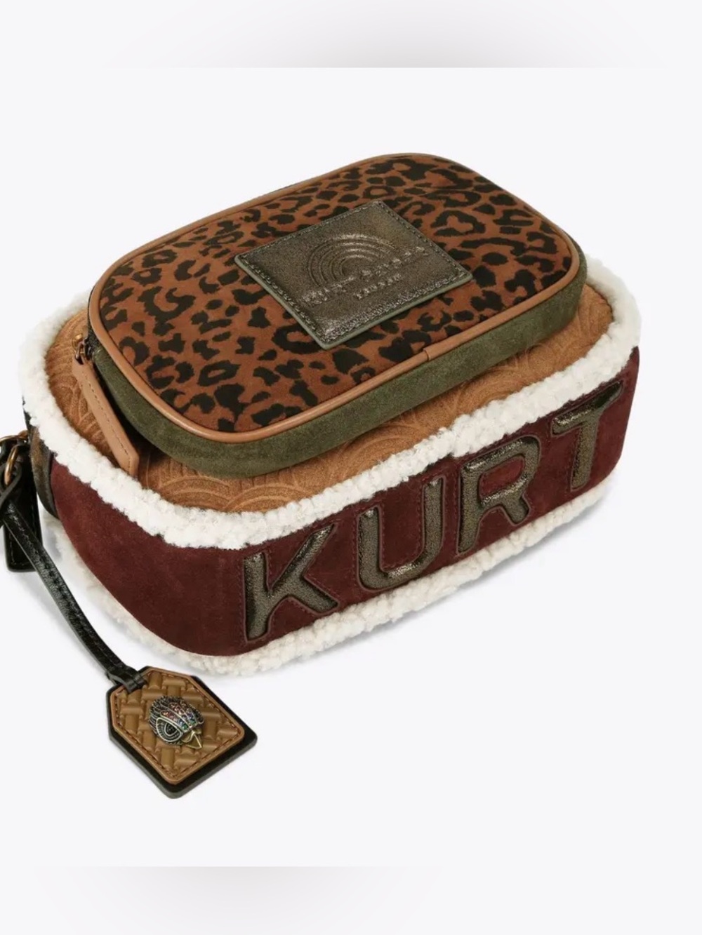 Kurt Geiger Southbank camera crossbody bag.  Rare!